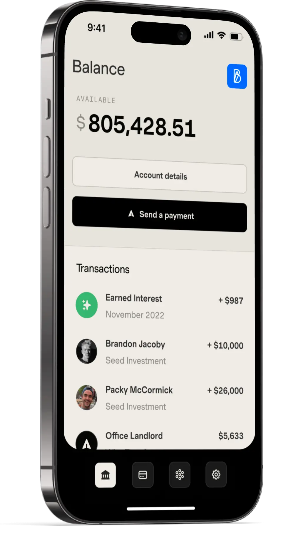 iPhone con l'applicazione MOBIHUB lite